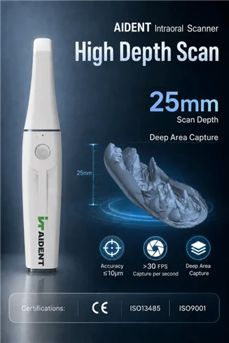 Aident AI-30 Intraoralscanner Hochtiefenscan