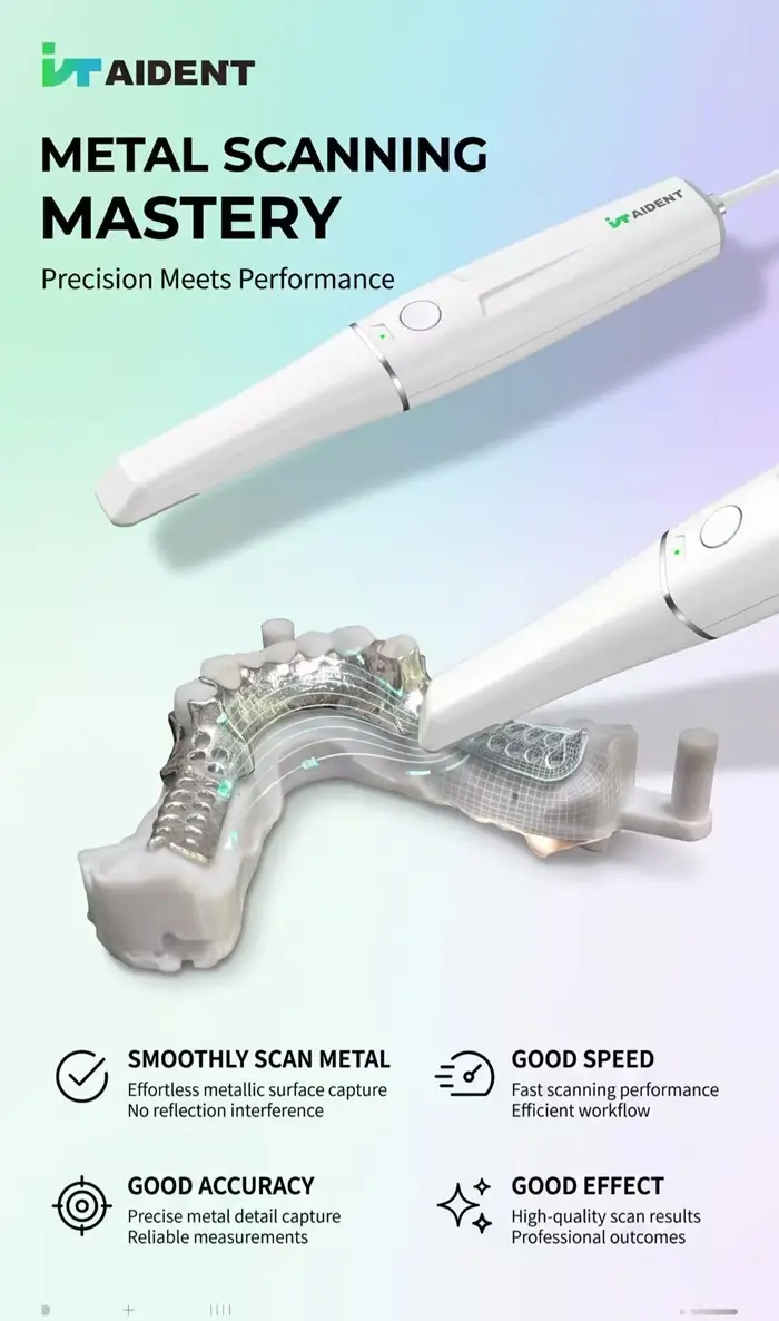 Kundenfeedback zum Ai-30 Intraoralscanner mit Implantatgehäuse