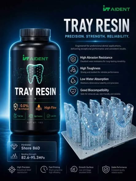 Aident Dental Tray Resin erhält erfolgreich die CE-Zertifizierung und treibt ...
